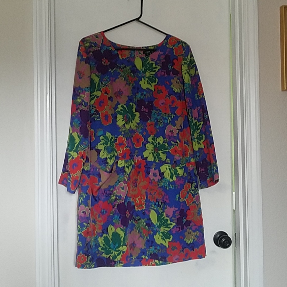 J Crew super bright and fun dress